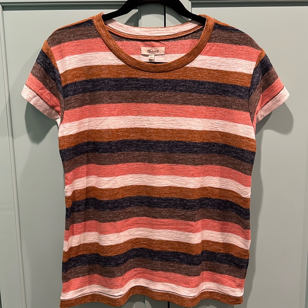 Madewell Stripe t-shirt size XS